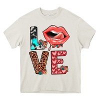 Cream valentines love Heavy Core Tee - JahusDesignShop