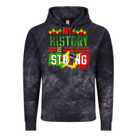 Cloud Black my history is strong Vintage Hoodie - CowGirlArtShop