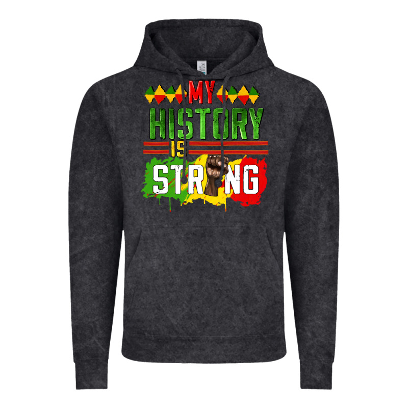 My History Is Strong Vintage Hoodie by CowGirlArtShop | Teevron