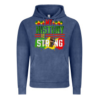 Vintage Denim my history is strong Vintage Hoodie - CowGirlArtShop