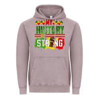 Vintage Zinc my history is strong Vintage Hoodie - CowGirlArtShop