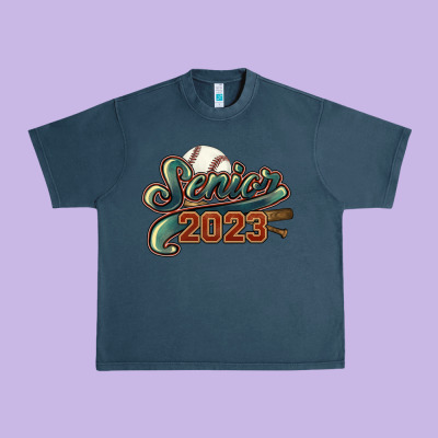 Senior 2023 Baseball Urban Heavy Tee Designed By Howdyjamesfarm