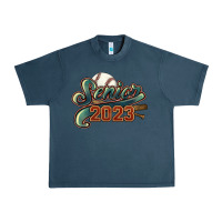 Midnight Navy Senior 2023 baseball Urban Heavy Tee - HowdyJamesFarm