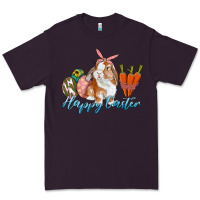 Plum happy easter bunny carrots and eggs Premium Tee - RanaPortraitStore