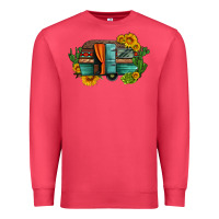 Cardinal caravan sunflowers and cactus Premium Sweatshirt - Artiststas