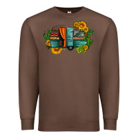 Chestnut caravan sunflowers and cactus Premium Sweatshirt - Artiststas