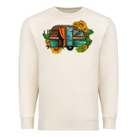 Sandshell caravan sunflowers and cactus Premium Sweatshirt - Artiststas