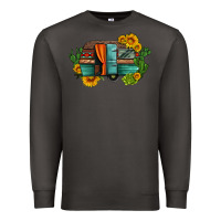 Smoke caravan sunflowers and cactus Premium Sweatshirt - Artiststas