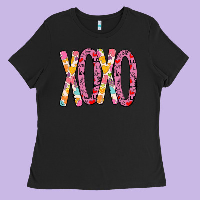 Valentine Xoxo Ladies Tee Designed By Bettercallsaul