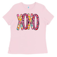 Bubblegum Pink Valentine Xoxo Ladies Tee - Bettercallsaul