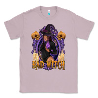 Lilac Bad Witch Black Woman Classic Tee - texasbilliewilder