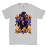 Moon Dust Bad Witch Black Woman Classic Tee - texasbilliewilder