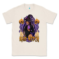 Natural Bad Witch Black Woman Classic Tee - texasbilliewilder