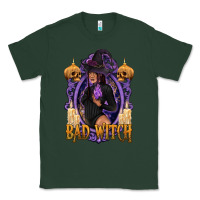 Sports Green Bad Witch Black Woman Classic Tee - texasbilliewilder