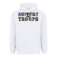 White armed forces day support our troops Heavyweight Hoodie - Artiststas