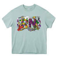 Arona RN Registered Nurse Mardi Gras Heavy Core Tee - LillyAllenDesigns