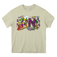 Mossy RN Registered Nurse Mardi Gras Heavy Core Tee - LillyAllenDesigns