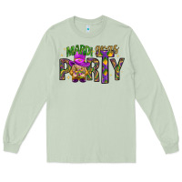 Matcha Mardi Gras party Long Sleeve Tee - HowdyJamesFarm