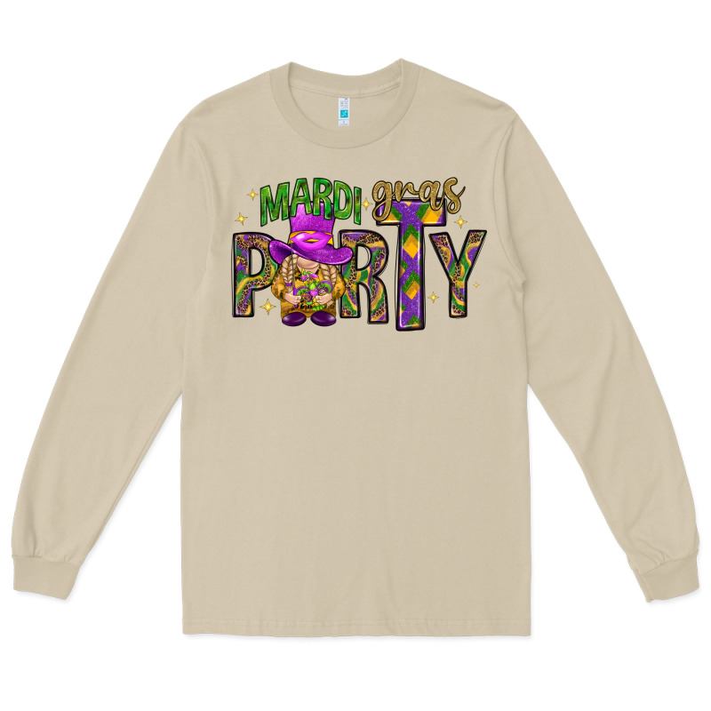 Mardi Gras Party Long Sleeve Tee by HowdyJamesFarm | Teevron