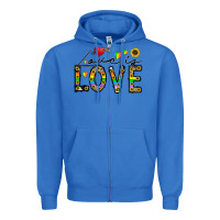 True Royal love is love Zipper Hoodie - CowhideDigitalArt
