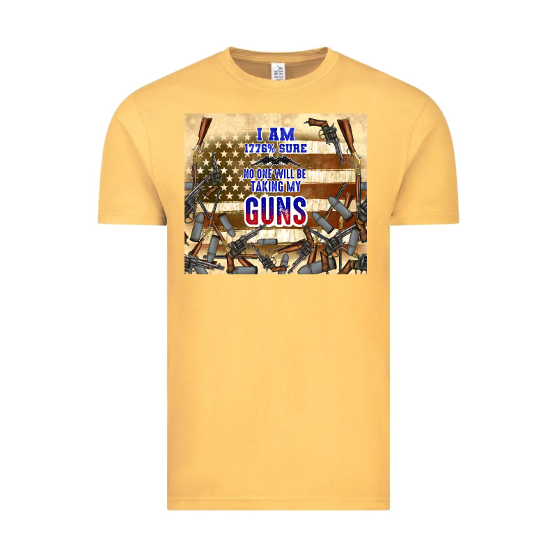 No One Will Be Taking My Guns Vintage Tee by TumblerDesignByShophia | Teevron
