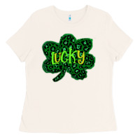 Bone Lucky Shamrock St Patricks Day Ladies Tee - Bettercallsaul