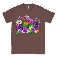 Chestnut Halloween Coffee Cups Classic Tee - texasbilliewilder