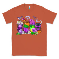 Copper Halloween Coffee Cups Classic Tee - texasbilliewilder