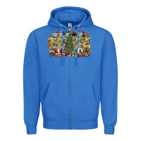 True Royal peace Zipper Hoodie - SublimationCraftShop