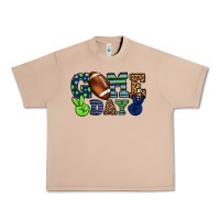 Burro Game day green and blue team color Urban Heavy Tee - HowdyJamesFarm