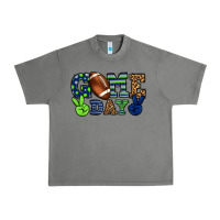 Tornado Game day green and blue team color Urban Heavy Tee - HowdyJamesFarm