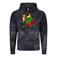 Cloud Black little melanin queen Vintage Hoodie - CowGirlArtShop
