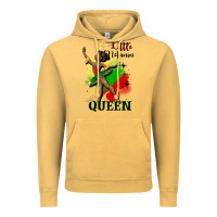Vintage Mustard little melanin queen Vintage Hoodie - CowGirlArtShop