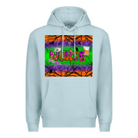 Blue Mist halloween nurse tumbler Premium Hoodie - BundleAndBundleShop