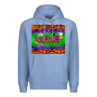 Colony Blue halloween nurse tumbler Premium Hoodie - BundleAndBundleShop