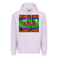 Lilac halloween nurse tumbler Premium Hoodie - BundleAndBundleShop