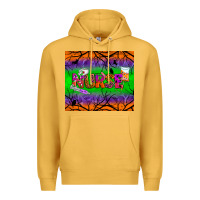 Mustard halloween nurse tumbler Premium Hoodie - BundleAndBundleShop