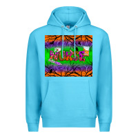 Ocean Blue halloween nurse tumbler Premium Hoodie - BundleAndBundleShop