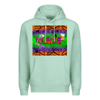Seafoam halloween nurse tumbler Premium Hoodie - BundleAndBundleShop