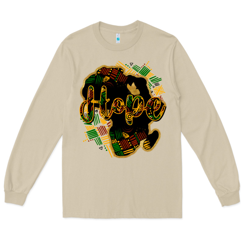Hope Black History Long Sleeve Tee by HowdyJamesFarm | Teevron