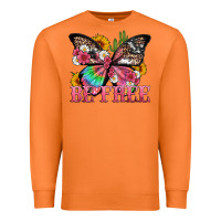 Carrot be free with butterfly and cactus flowers Premium Sweatshirt - Artiststas