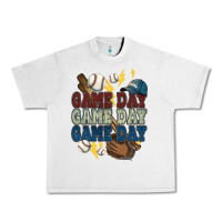 Lunar Rock Game Day lightning bolt Baseball Urban Heavy Tee - HowdyJamesFarm