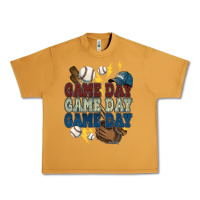 Peanut Butter Game Day lightning bolt Baseball Urban Heavy Tee - HowdyJamesFarm