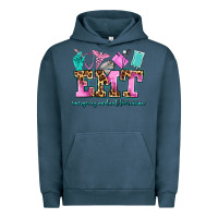 Pigment Midnight Navy emt emergency medical technician Urban Hoodie - AdoDesignShop