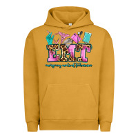 Pigment Peanut Butter emt emergency medical technician Urban Hoodie - AdoDesignShop