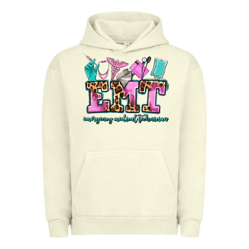 Emt Emergency Medical Technician Urban Hoodie by AdoDesignShop | Teevron