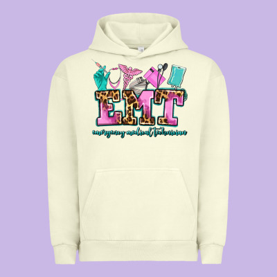 Emt Emergency Medical Technician Urban Hoodie Designed By Adodesignshop