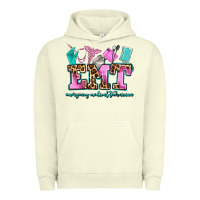 Pigment Pistachio emt emergency medical technician Urban Hoodie - AdoDesignShop