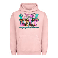 Pigment Salmon emt emergency medical technician Urban Hoodie - AdoDesignShop