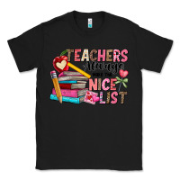 Black Teachers Always Make The Nice List Classic Tee - CowhideDigitalArt